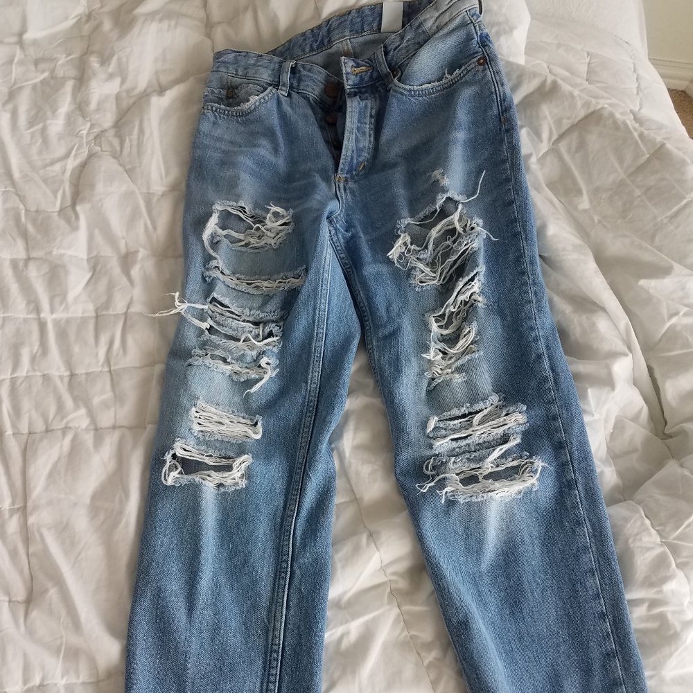 &DENIM boyfriend jeans